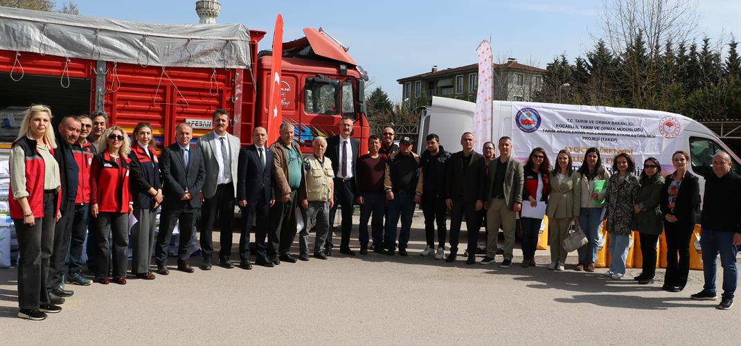 KOCAELİ’DE TOPRAK TOHUMLA, ÇİFTÇİ DESTEKLE BULUŞUYOR!
