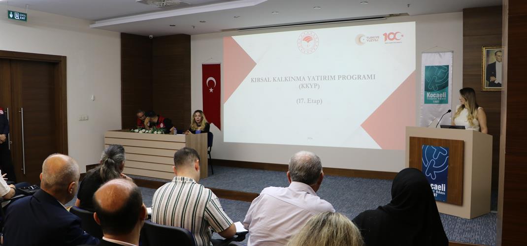 Kocaeli’de Kırsal Kalkınma Yatırımları İçin Bilgilendirme Toplantısı Düzenlendi